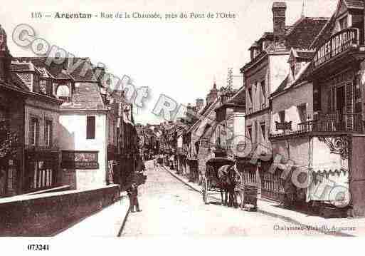 Ville de ARGENTAN, carte postale ancienne