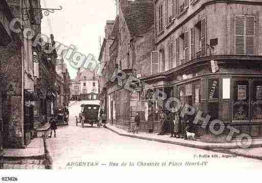 Ville de ARGENTAN, carte postale ancienne