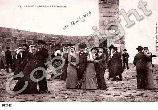 Ville de BINIC, carte postale ancienne