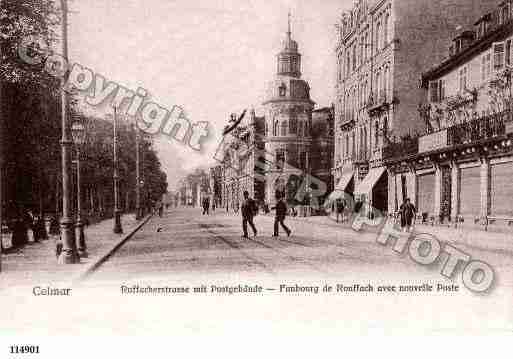 Ville de COLMAR, carte postale ancienne