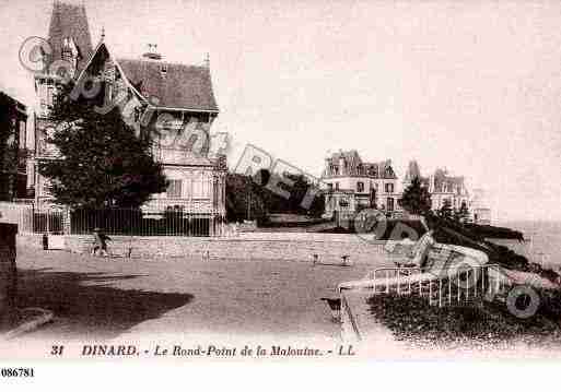 Ville de DINARD, carte postale ancienne