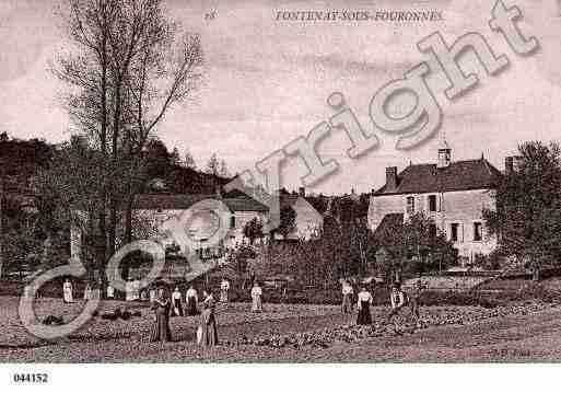 Ville de FONTENAYSFOURONNES, carte postale ancienne