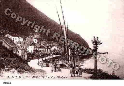 Ville de MEILLERIE, carte postale ancienne