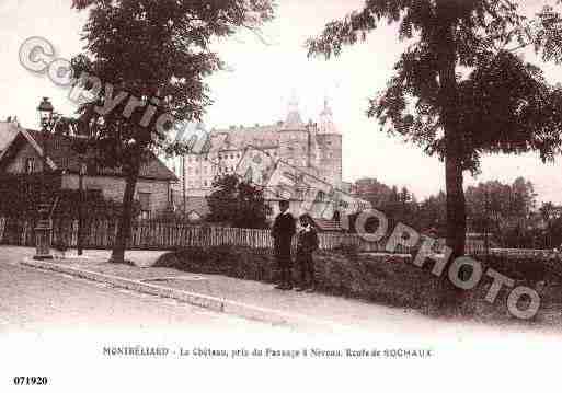 Ville de MONTBELIARD, carte postale ancienne