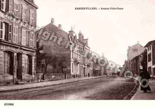 Ville de RAMBERVILLERS, carte postale ancienne