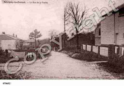 Ville de SEVIGNYLAFORET, carte postale ancienne