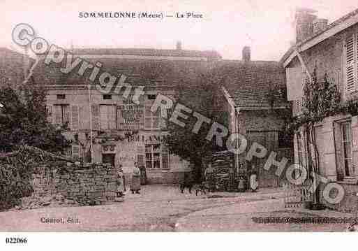 Ville de SOMMELONNE, carte postale ancienne