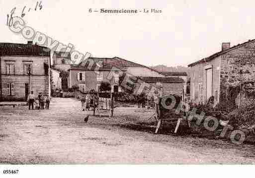 Ville de SOMMELONNE, carte postale ancienne