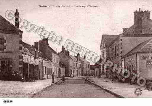 Ville de BOISCOMMUN, carte postale ancienne