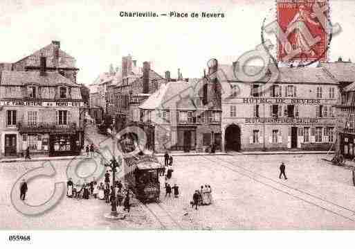 Ville de CHARLEVILLEMEZIERES, carte postale ancienne