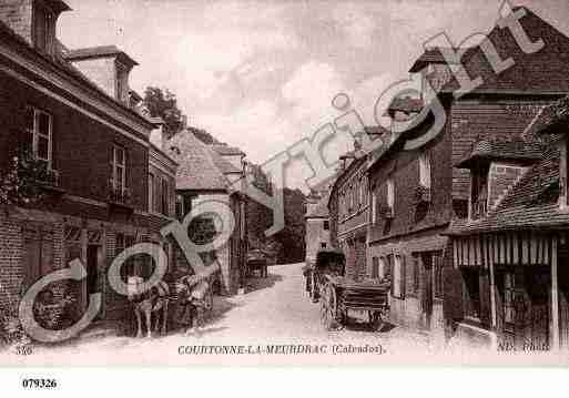 Ville de COURTONNELAMEURDRAC, carte postale ancienne