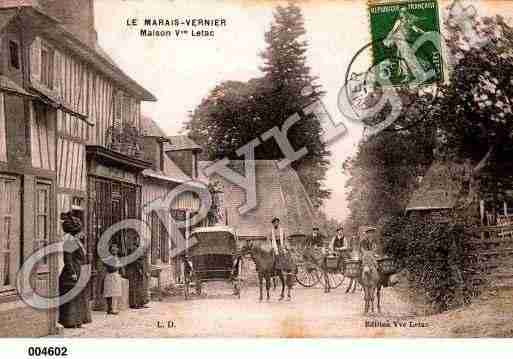 Ville de MARAISVERNIER, carte postale ancienne