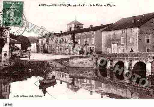 Ville de RUPTAUXNONAINS, carte postale ancienne