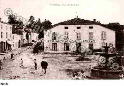 Ville de VITERNE, carte postale ancienne