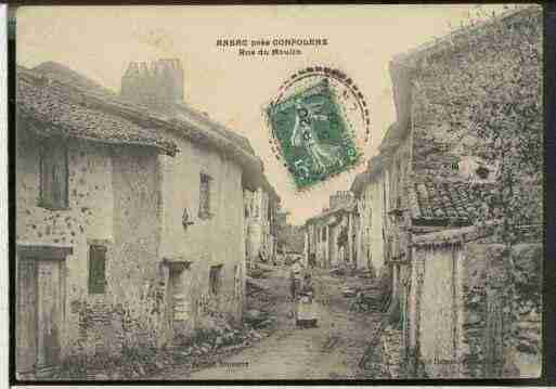 Ville de ANSACSURVIENNE, carte postale ancienne