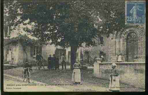 Ville de ANSACSURVIENNE, carte postale ancienne