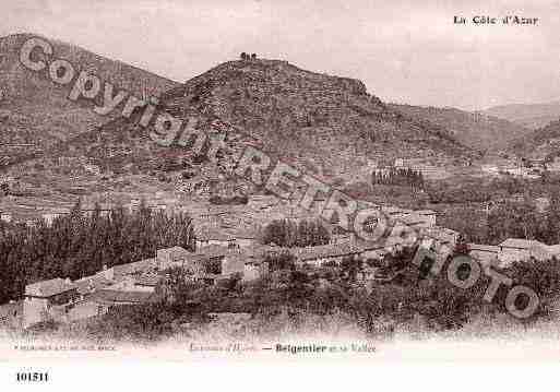 Ville de BELGENTIER, carte postale ancienne