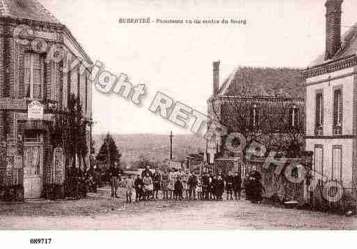 Ville de BUBERTRE, carte postale ancienne