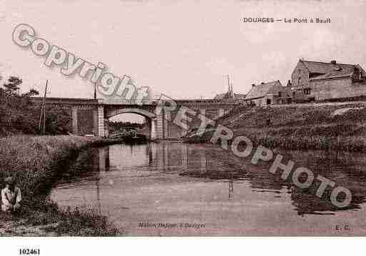 Ville de DOURGES, carte postale ancienne