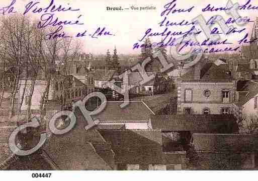 Ville de DROUE, carte postale ancienne
