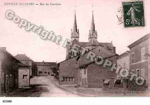 Ville de EUVILLE, carte postale ancienne