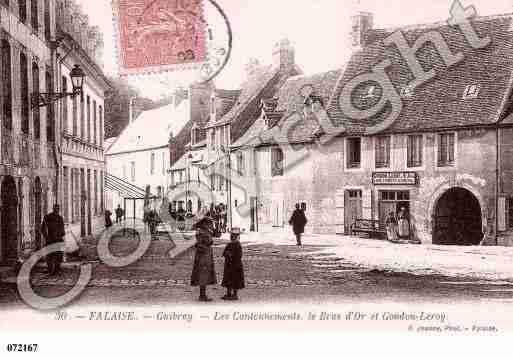 Ville de FALAISE, carte postale ancienne