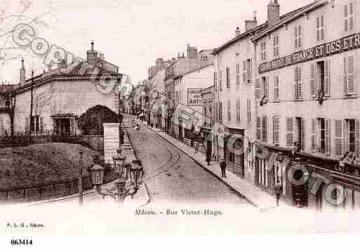 Ville de MACON, carte postale ancienne