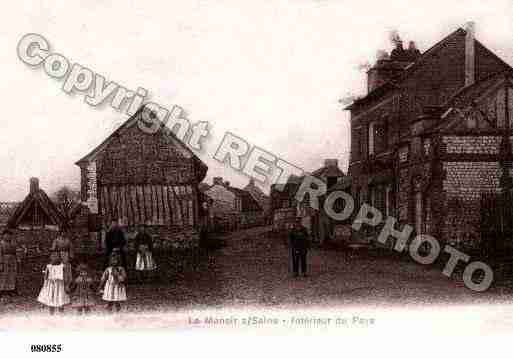 Ville de MANOIR(LE), carte postale ancienne