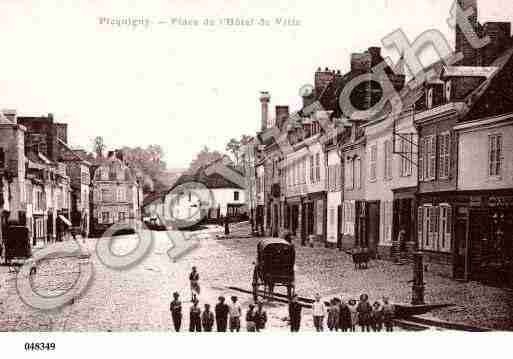 Ville de PICQUIGNY, carte postale ancienne