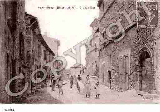Ville de SAINTMICHEL, carte postale ancienne