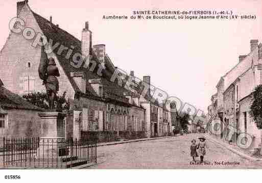 Ville de SAINTECATHERINEDEFIERBOIS, carte postale ancienne