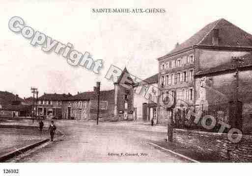 Ville de SAINTEMARIEAUXCHENES, carte postale ancienne