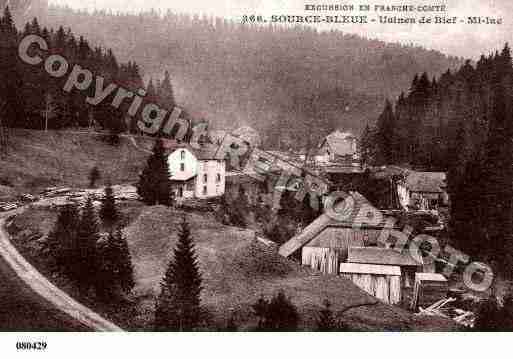 Ville de BIEFMILAC(LE), carte postale ancienne