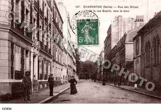 Ville de CHARENTONLEPONT, carte postale ancienne