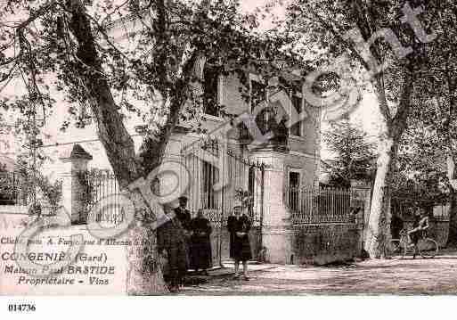 Ville de CONGENIES, carte postale ancienne