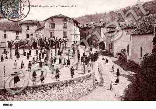 Ville de FLAGNAC, carte postale ancienne