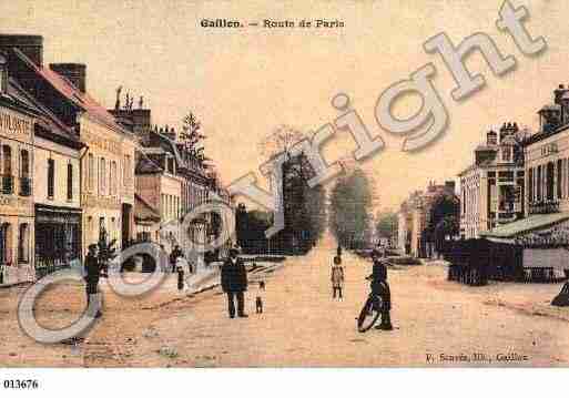 Ville de GAILLON, carte postale ancienne