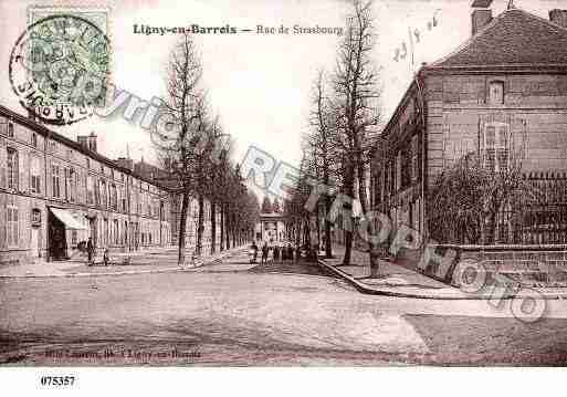 Ville de LIGNYENBARROIS, carte postale ancienne