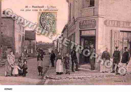 Ville de NANTEUILLESMEAUX, carte postale ancienne
