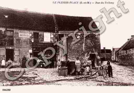 Ville de PLESSISPLACY(LE), carte postale ancienne