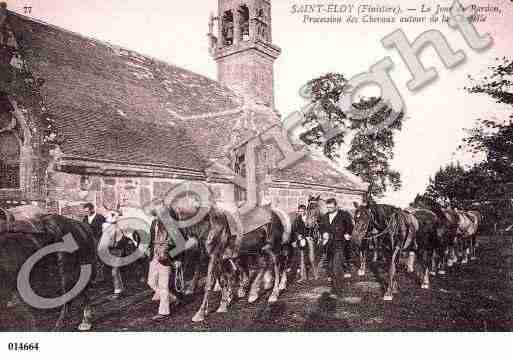 Ville de SAINTELOY, carte postale ancienne