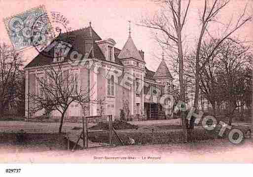 Ville de SAINTSAUVEURLESBRAY, carte postale ancienne