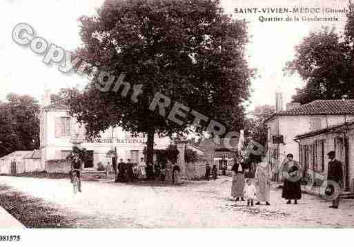 Ville de SAINTVIVIENDEMEDOC, carte postale ancienne