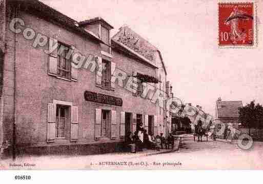 Ville de AUVERNAUX, carte postale ancienne