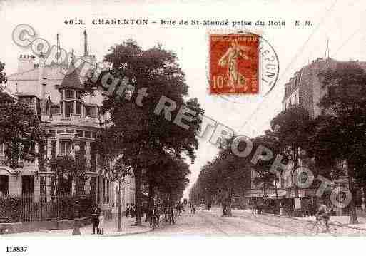 Ville de CHARENTONLEPONT, carte postale ancienne