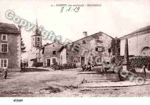 Ville de DOMBASLE, carte postale ancienne