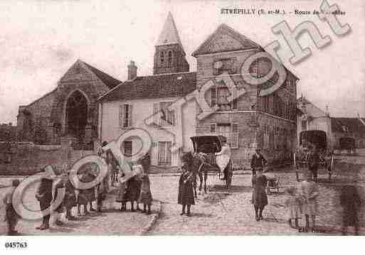 Ville de ETREPILLY, carte postale ancienne