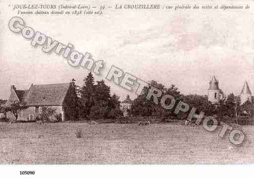 Ville de JOUELESTOURS, carte postale ancienne