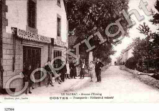 Ville de NAYRAC(LE), carte postale ancienne