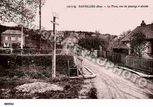 Ville de RAINVILLERS, carte postale ancienne